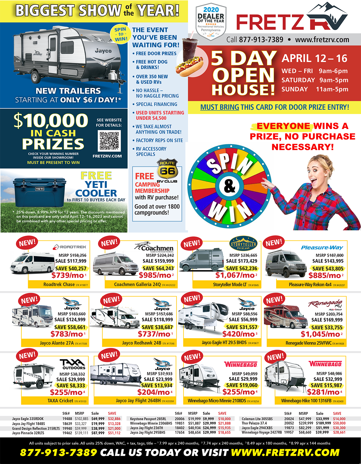 Fretz RV Open House 2023